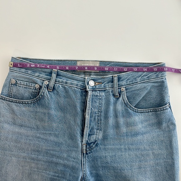 Everlane The 90s Cheeky Jean Vintage Sunbleached Blue size 29 regular - Picture 6 of 8